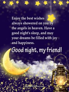 Good Night Wishes To A Friend