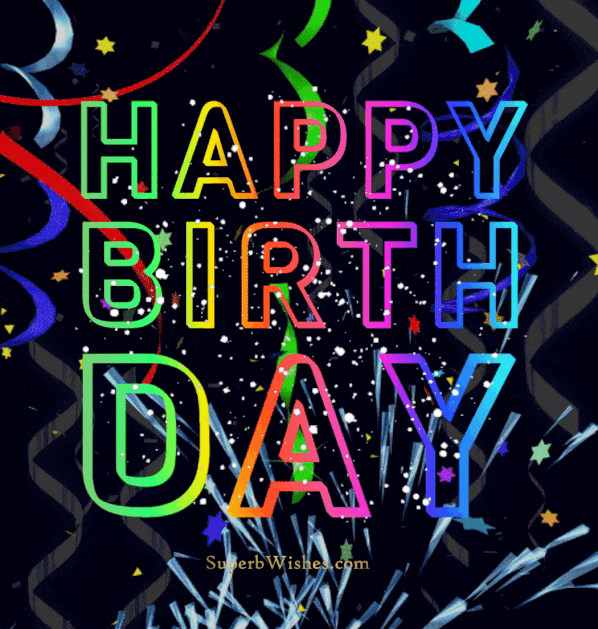 Free Happy Birthday Gif Images | Animated Birthday GIFs - SuperbWishes
