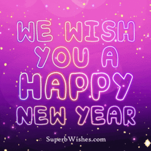 We WIsh You A Happy New Year GIF