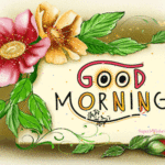 Animated Greeting Card Good Morning GIF