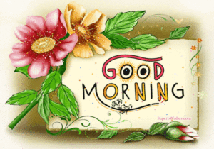 Animated Greeting Card Good Morning GIF