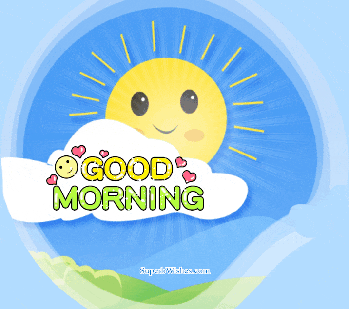 Cute Good Morning Sunshine Animated GIF 