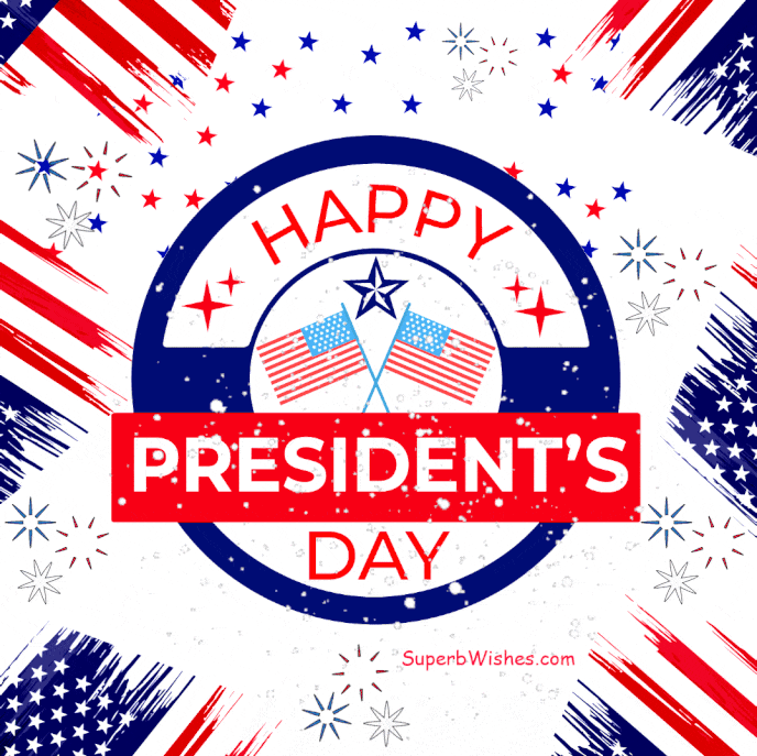 Happy President's Day 2024 Animated GIF
