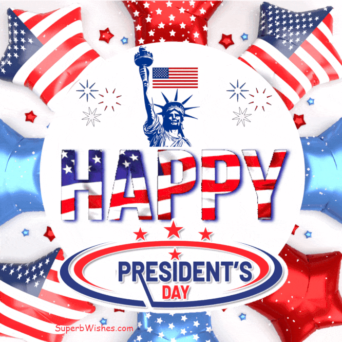 Happy President's Day 2024 Animated GIF