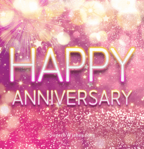 Happy anniversary animated GIF