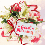 Good Morning With Creative Greeting Card GIF