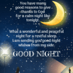 Animated good night wishes
