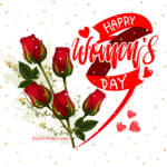 Happy Women's Day Animated GIF