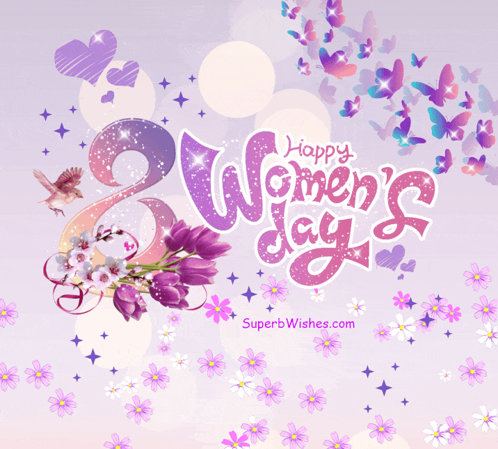 Happy Women's Day March 8, 2023 Animated GIF 