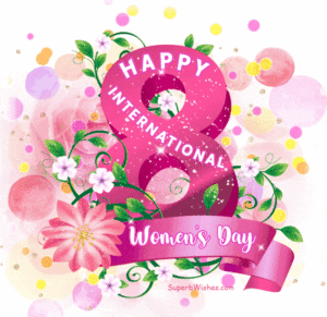 Happy Women's Day Animated GIF Image