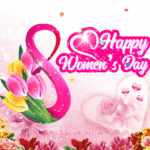 Happy Women's Day animated GIF Image