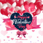 Valentine's Day Colorful Hearts GIF
