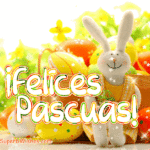 Felices Pascuas Tarjeta de felicitación animado Imagen GIF