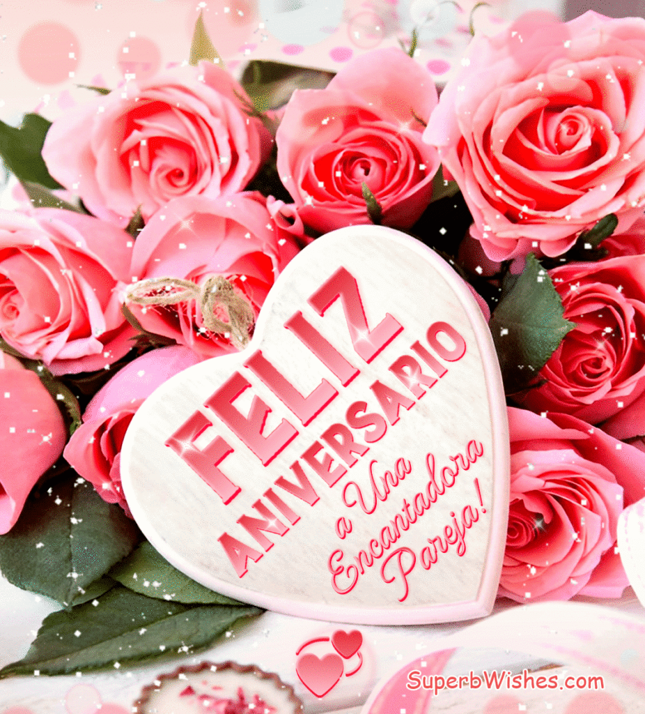 Feliz Aniversario A Una Encantadora Pareja 1130