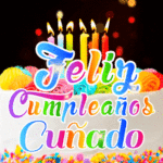 Pastel de Cumpleaños Con Velas GIF - Feliz Cumpleaños, Cuñado