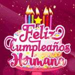 Pastel de Cumpleaños Con Velas de Colores GIF - Feliz Cumpleaños, Hermana