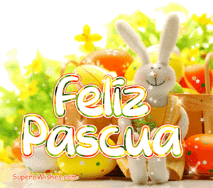 Feliz Pascua Tarjeta de felicitación animado Imagen GIF