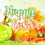 Happy Easter Greeting Card GIF Video