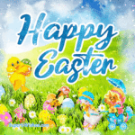 Beautiful Animated Happy Easter GIF