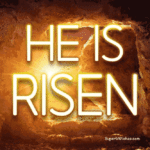 He is risen, Easter Sunday animated GIF