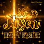 Happy Easter. He is risen animated GIF