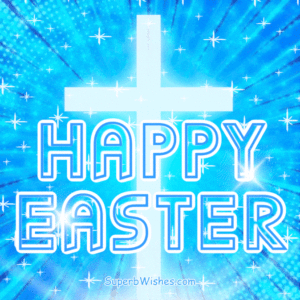 Religious Happy Easter animated GIF image
