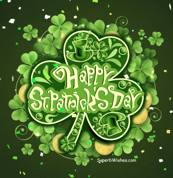 Happy St. Patrick's Day 2024 Animated GIFs