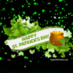 Happy St. Patrick's day Pot Of Gold GIF