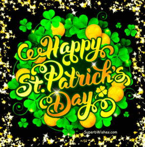 Happy St. Patrick's day birthday GIF