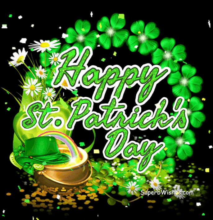 Happy St. Patricks Day 2023 Animated GIF