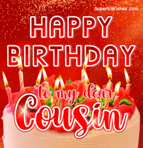 Delicate Birthday Cake GIF - Happy Birthday, Cousin