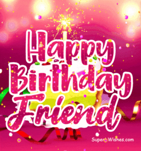Birthday Cake Slice Sparkler Candle GIF - Happy Birthday, Friend