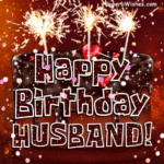 Sparkling Chocolate Drip Cake GIF - Happy Birthday, Husband!