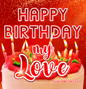 Delicate Birthday Cake GIF - Happy Birthday, My Love