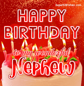 Delicate Birthday Cake GIF - Happy Birthday, Nephew