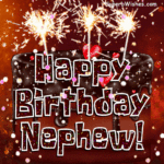 Birthday Cake With Candles GIF - Happy Birthday, Nephew | SuperbWishes