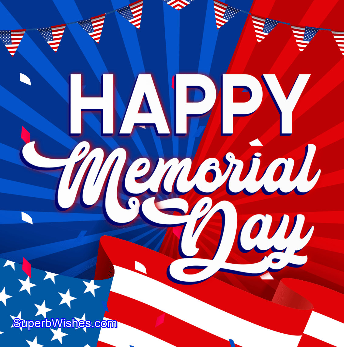 USA Happy Memorial Day Animated GIF