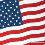 Happy Memorial Day GIF With American Flag