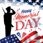 Happy Memorial Day Salute GIF