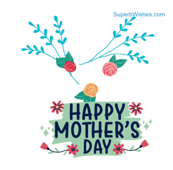 Elegant Animated GIF On Mother's Day