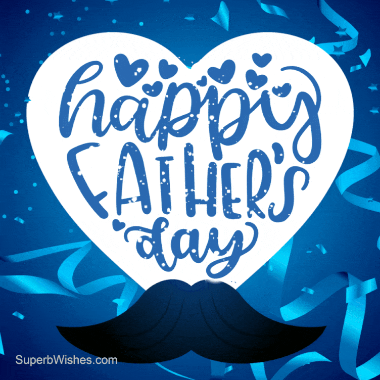 Elegant Animated GIF On Father's Day