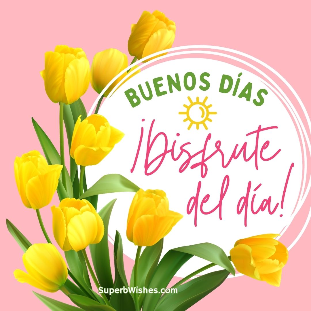 Buenos Días Imágenes - ¡Disfrute del día!