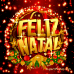 Incrível GIF de Feliz Natal e Feliz Ano Novo