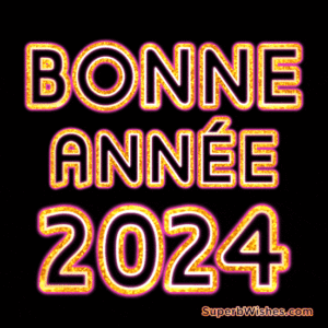 Vous souhaiter un lumineux départ en 2024! - GIF Image