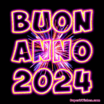 Avere un grande inizio alla il nuovo anno 2024 - GIF immagine