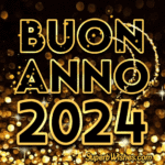 Augurandovi un gioioso 2024 GIF immagine