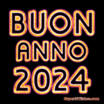 Augurandovi un inizio luminoso in 2024! - GIF Immagine