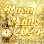 Augurandovi un Buon Anno 2024 GIF