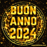 Spettacolare Felice Anno Nuovo 2024 GIF animata