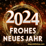 Beste Frohes Neues Jahr 2024 GIF Animation